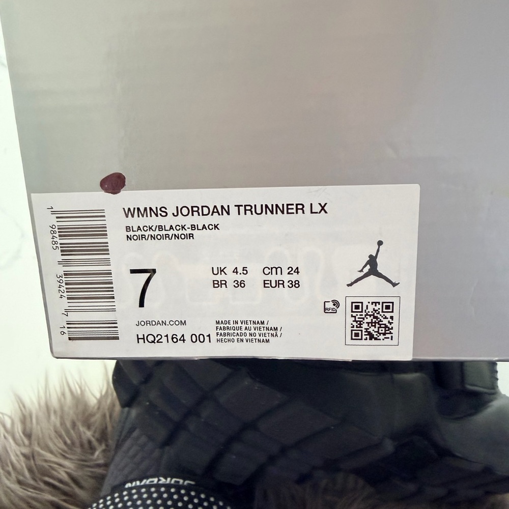 Jordan Black Athletic Slip-On Sneakers - Picture 9 of 9